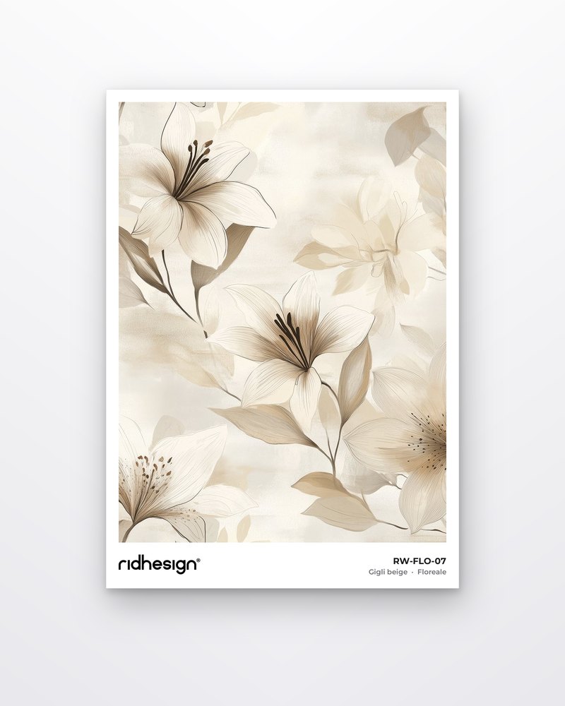 Campione Gigli beige – Floreale