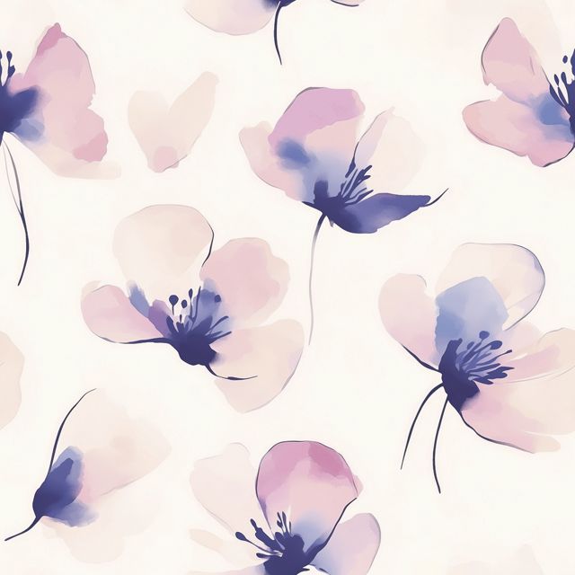 Petali rosa e indaco