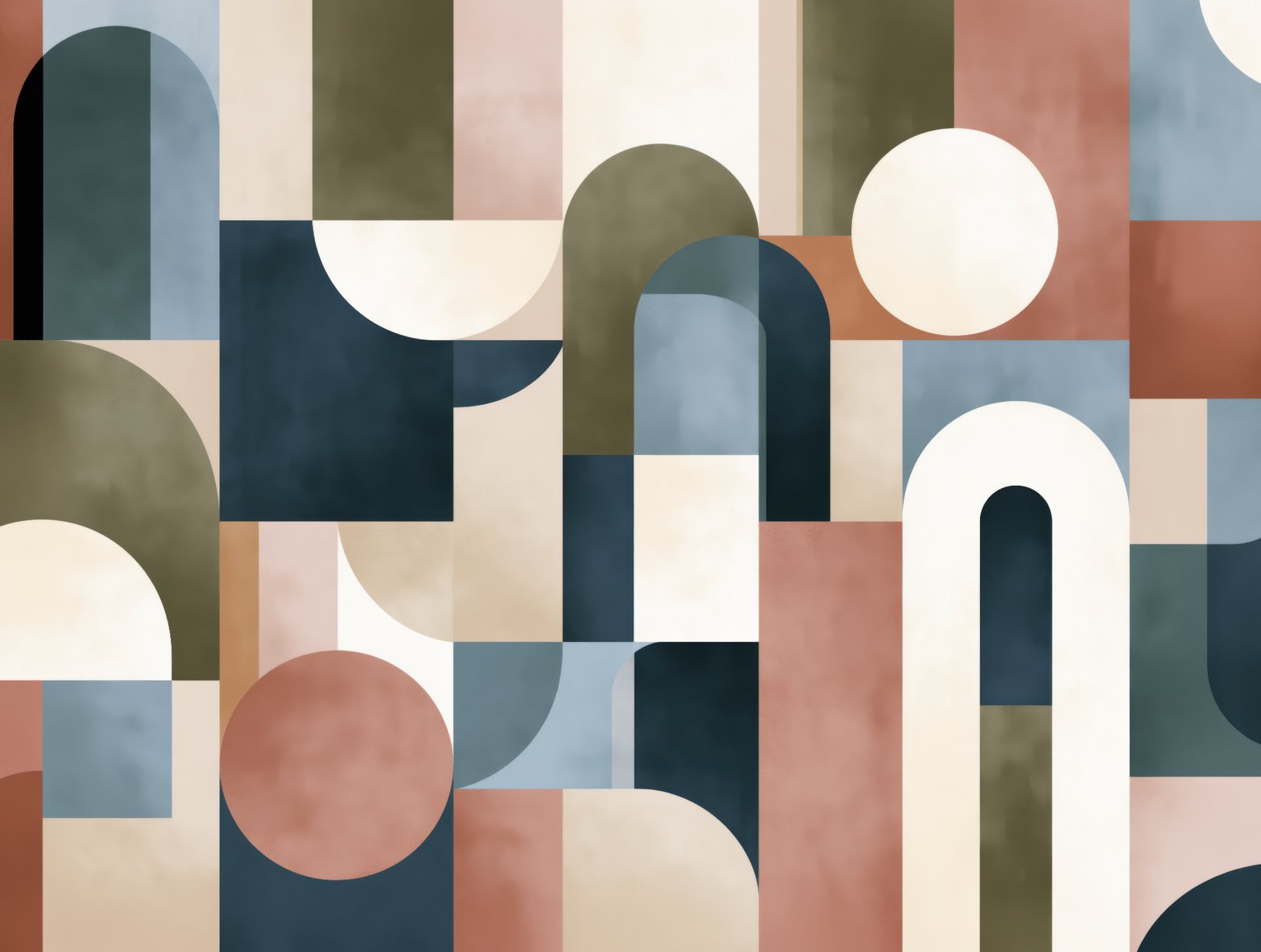Collezione Geometrica: carte da parati adesive e tradizionali